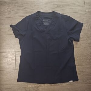 Figs Addison FreeX Cool Blue Scrub Top